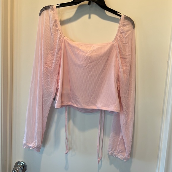 Madden NYC Light Pink Blouse - Picture 5 of 5